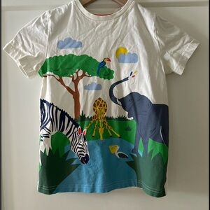 Mini Boden Safari Animal Print T-Shirt